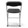 Atlas Commercial Products TitanPRO™ Aluminum Plastic Folding Chair, Black PFC2-ALUM-BK